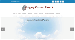 Desktop Screenshot of legacycustompavers.com